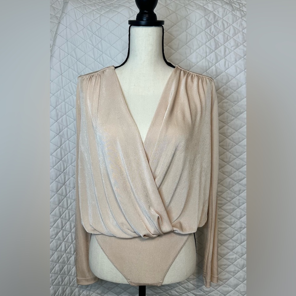 Free People, Intimately Bodysuit, Blossom Pearl, Small. New with tags